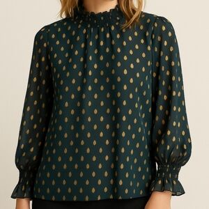 💙 Lane Bryant Lightweight Blouse Size 22